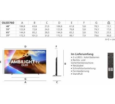Produktbild Philips 65OLED760