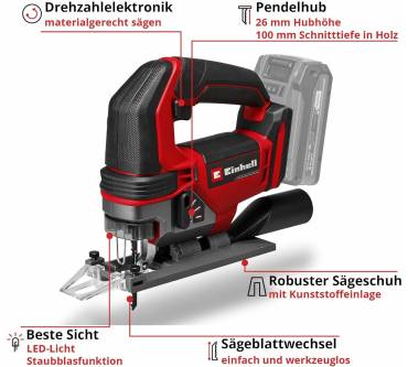 Produktbild Einhell TE-JS 18/100 Li