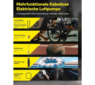 Produktbild Hoto Akku Luftpumpe
