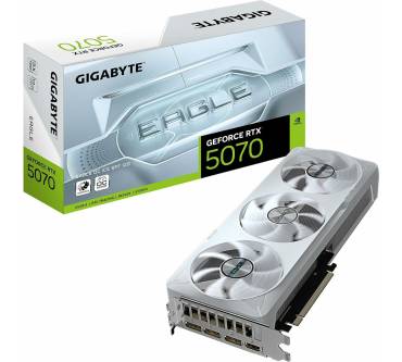 Produktbild GigaByte GeForce RTX 5070 Eagle OC Ice SFF 12G