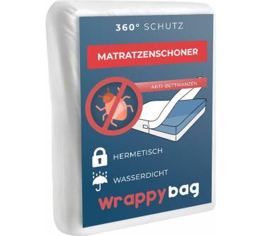 Produktbild Wrappybag Matratzenschoner Anti-Bettwanzen & Hausstaubmilben