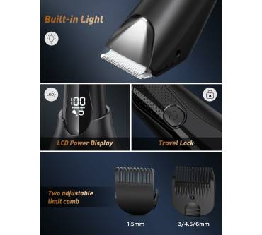 Produktbild Houpoo 2-in-1 Intimrasierer