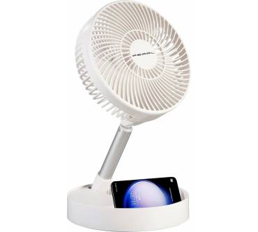 Produktbild Pearl 2in1-Akku-Tisch- & Standventilator (ZX-6672)