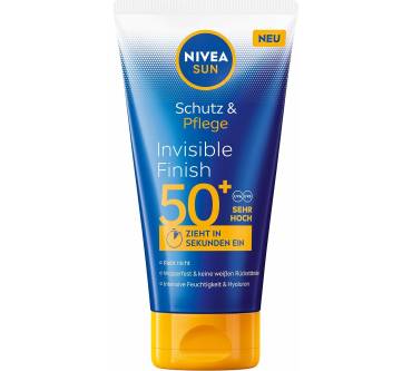 Produktbild Nivea Sun Schutz & Pflege Invisible Finish LSF 50+