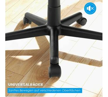 Produktbild Costway Bürostuhl mit Lordosenstütze und Wippfunktion