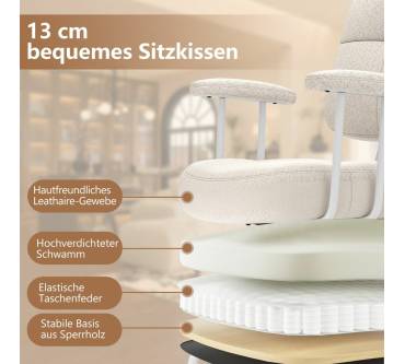 Produktbild Costway Computerstuhl gepolstert