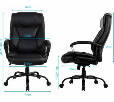 Produktbild Costway Chefsessel (bis 220 kg)