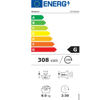 Produktbild Siemens iQ300 WT43N203
