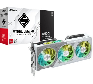 Produktbild ASRock Radeon RX 9060 XT Steel Legend 16GB