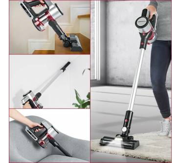 Produktbild Clean Maxx Akku-Zyklon-Staubsauger Digital-Display (12920)