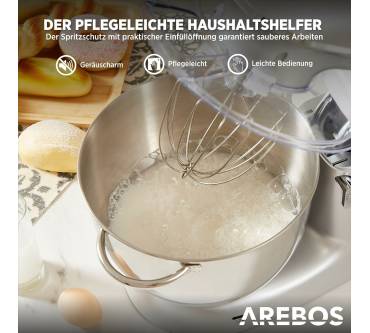 Produktbild Arebos Küchenmaschine 1500W (8 Liter)