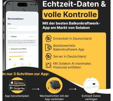 Produktbild Solakon onBasic 1000W + Growatt-Speicher