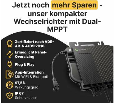 Produktbild Solakon onBasic 1000W + Growatt-Speicher