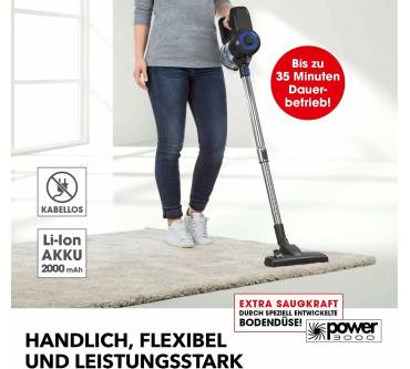Produktbild Clean Maxx Zyklon Akku-Handstaubsauger (12401)