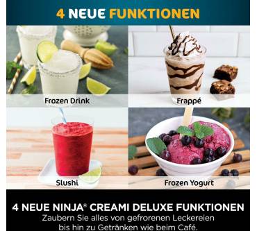 Produktbild Ninja Creami Deluxe 10-in-1 Eismaschine NC502EU