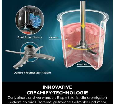 Produktbild Ninja Creami Deluxe 10-in-1 Eismaschine NC502EU
