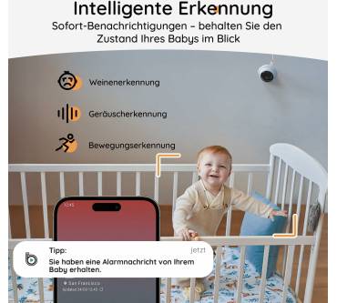 Produktbild Boifun Babyphone 2TM