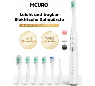 Produktbild Mcuro Schallzahnbürste 40000 VPM