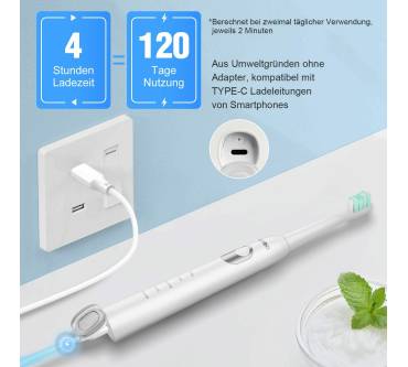 Produktbild Mcuro Schallzahnbürste 40000 VPM