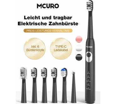 Produktbild Mcuro Schallzahnbürste 40000 VPM