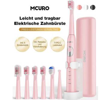 Produktbild Mcuro Schallzahnbürste 40000 VPM