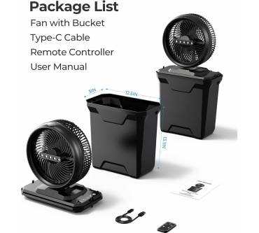 Produktbild Koonie Camping Misting Fan