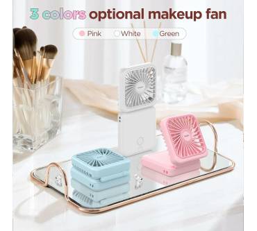 Produktbild EasyAcc Tischventilator mit Spiegel