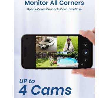 Produktbild Aosu 2K Überwachungskamera Aussen Kabellos