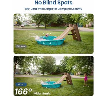 Produktbild Aosu 2K Überwachungskamera Aussen Kabellos