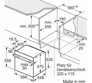 Produktbild Bosch Serie 4 HBA272BB3