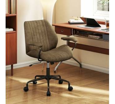 Produktbild Costway Ergonomischer Bürostuhl Drehstuhl mit Gepolsterten Armlehnen Computerstuhl