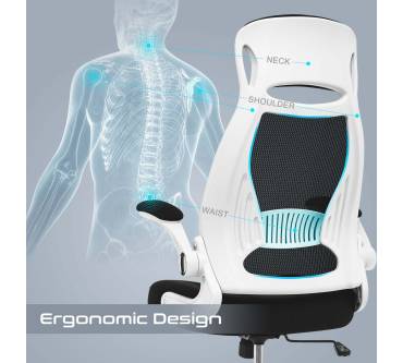 Produktbild IWMH Eino Bürostuhl mit hoher Rückenlehne aus Netzgewebe-klassisch