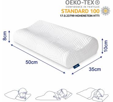 Produktbild LAMB Höheneinstellbares Kissen Memory Foam