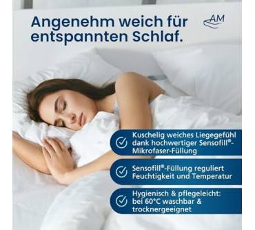 Produktbild DormiGood Premium Mikrofaser Kissen