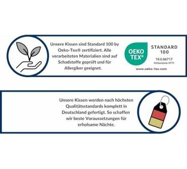 Produktbild DormiGood Premium Mikrofaser Kissen