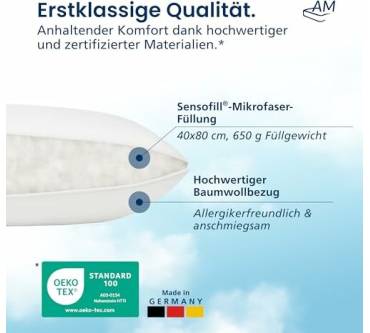 Produktbild DormiGood Premium Mikrofaser Kissen