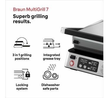 Produktbild Braun MultiGrill 7 CG 7044