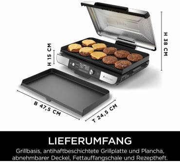 Produktbild Ninja Sizzle Pro XL Grillplatte & Plancha GX101EU