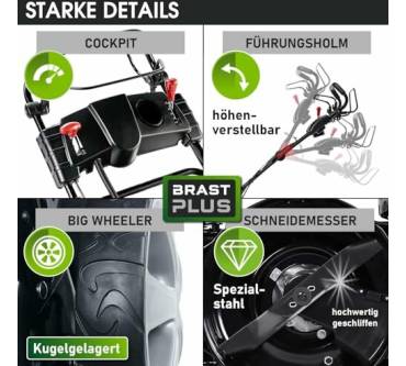 Produktbild Brast Benzin Rasenmäher 18170 E-START Speed