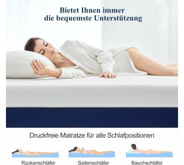 Produktbild Molblly Memory Foam Matratze