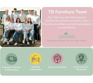 Produktbild Matratzenheld Balance Duo Kaltschaummatratze