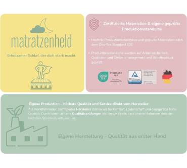 Produktbild Matratzenheld Balance Duo Kaltschaummatratze