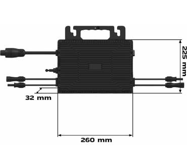 Produktbild Sunniva Balkonkraftwerk komplett (bifazial)