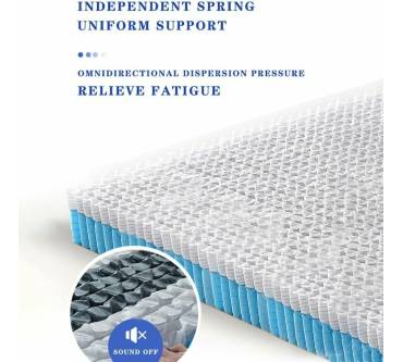 Produktbild Hiepunos 7-Zonen-Taschenfederkernmatratze