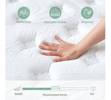 Produktbild SZsuilong 7-Zonen-Hybridmatratze (30 cm)