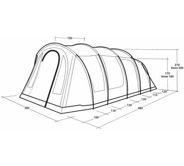 Produktbild Outwell Carolina 6