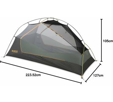 Produktbild Nemo Dragonfly Osmo 2P Ultralight Backpacking Tent