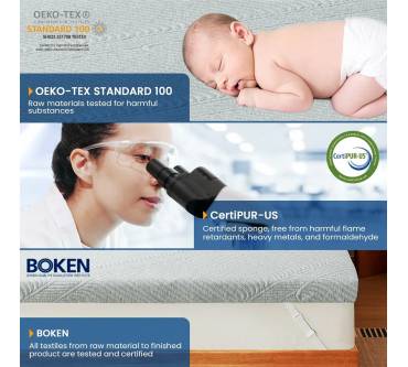 Produktbild Newentor WPMT1 Wasserdichte Matratzenauflage