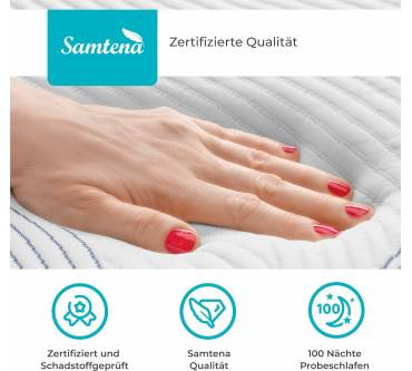 Produktbild Samtena Gelschaum Matratzen Topper Premium
