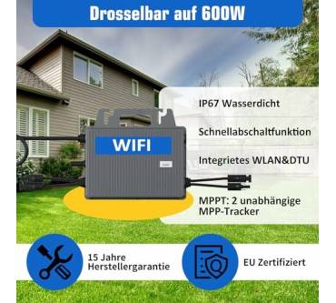 Produktbild Marstek Balkonkraftwerk 1300W